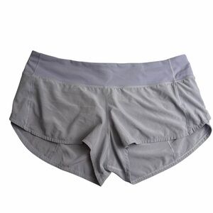 Lululemon speed up athletic lined running shorts 2.5 inseam size 10